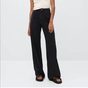 Mango Kaia high rise wide leg jeans